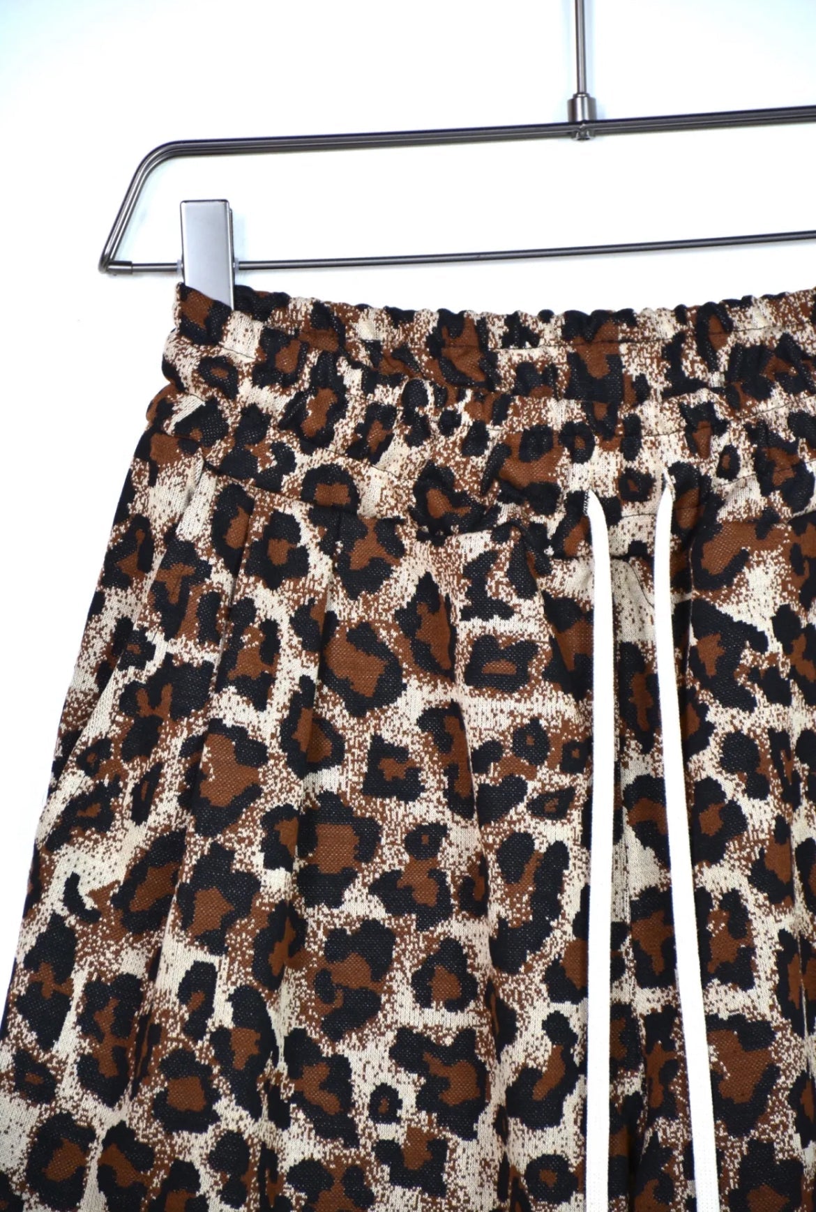 PANTALONCINO LEOPARDATO BEIGE