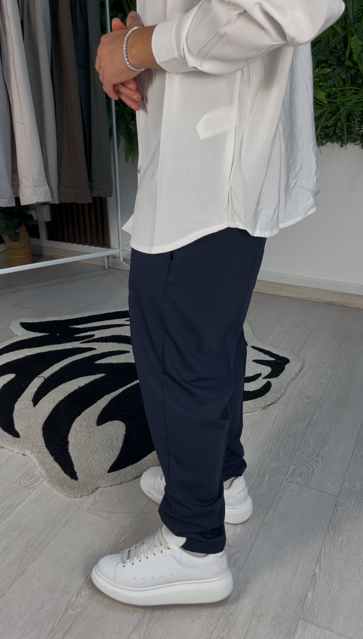 PANTALONE ELEGANT BLU NOTTE