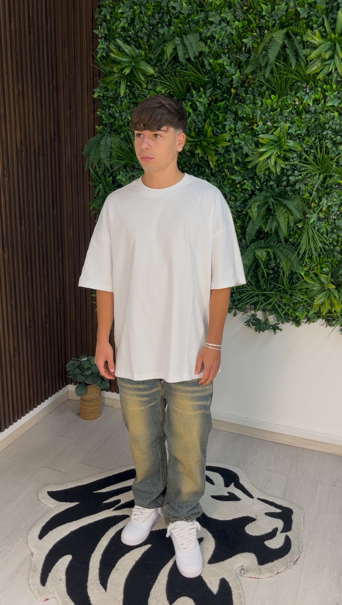 JEANS BAGGY SAND