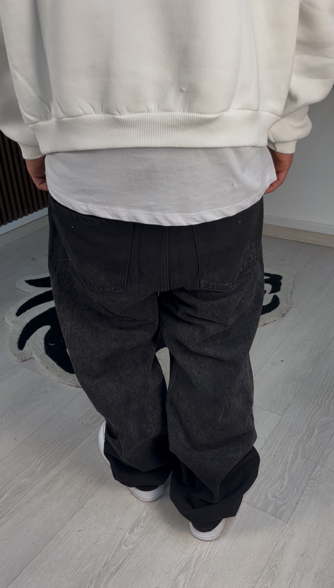 JEANS SUPER BAGGY BLACK