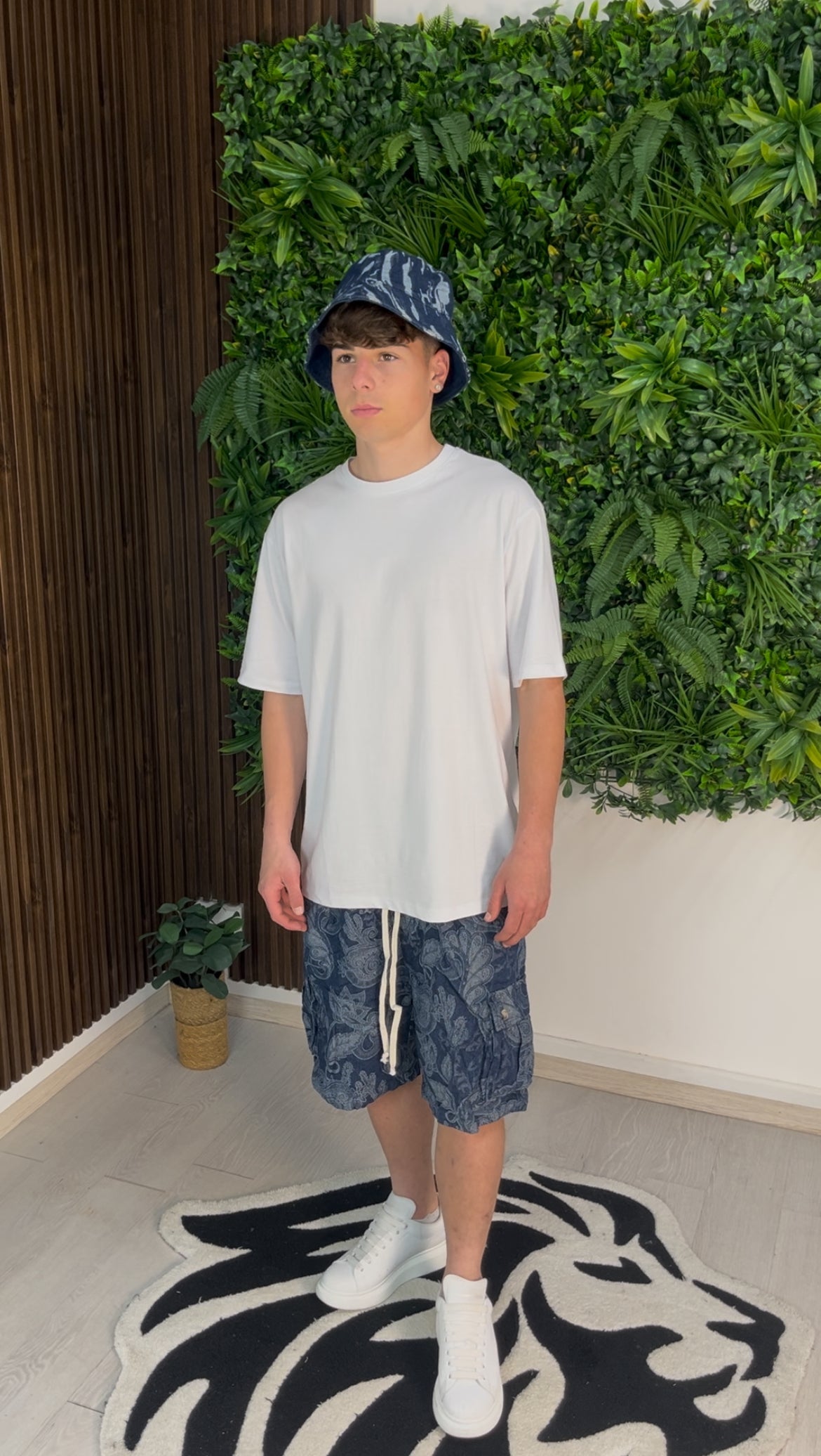 CARGO CORTO JEANS