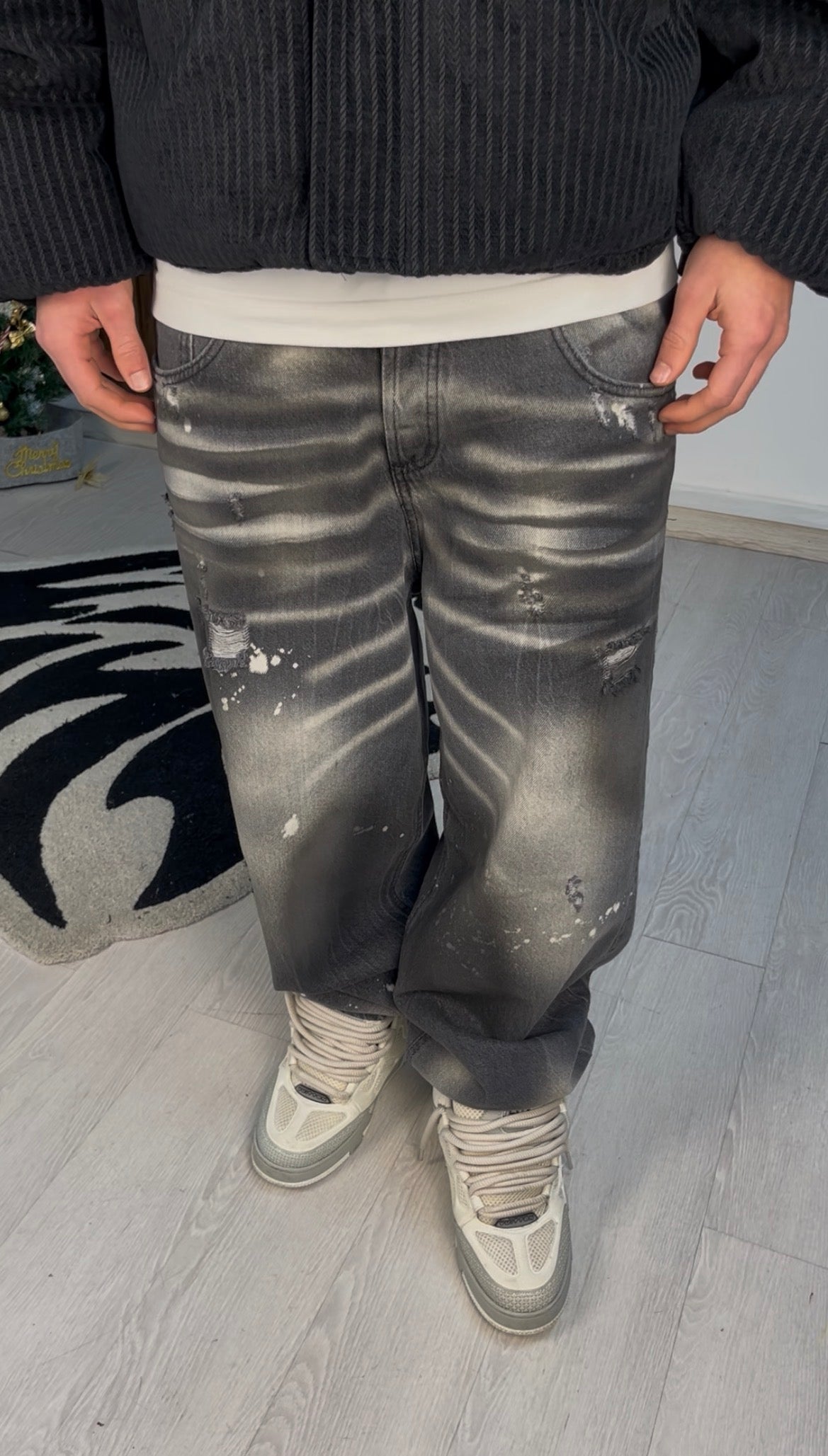 JEANS SMOKE BALOON FIT