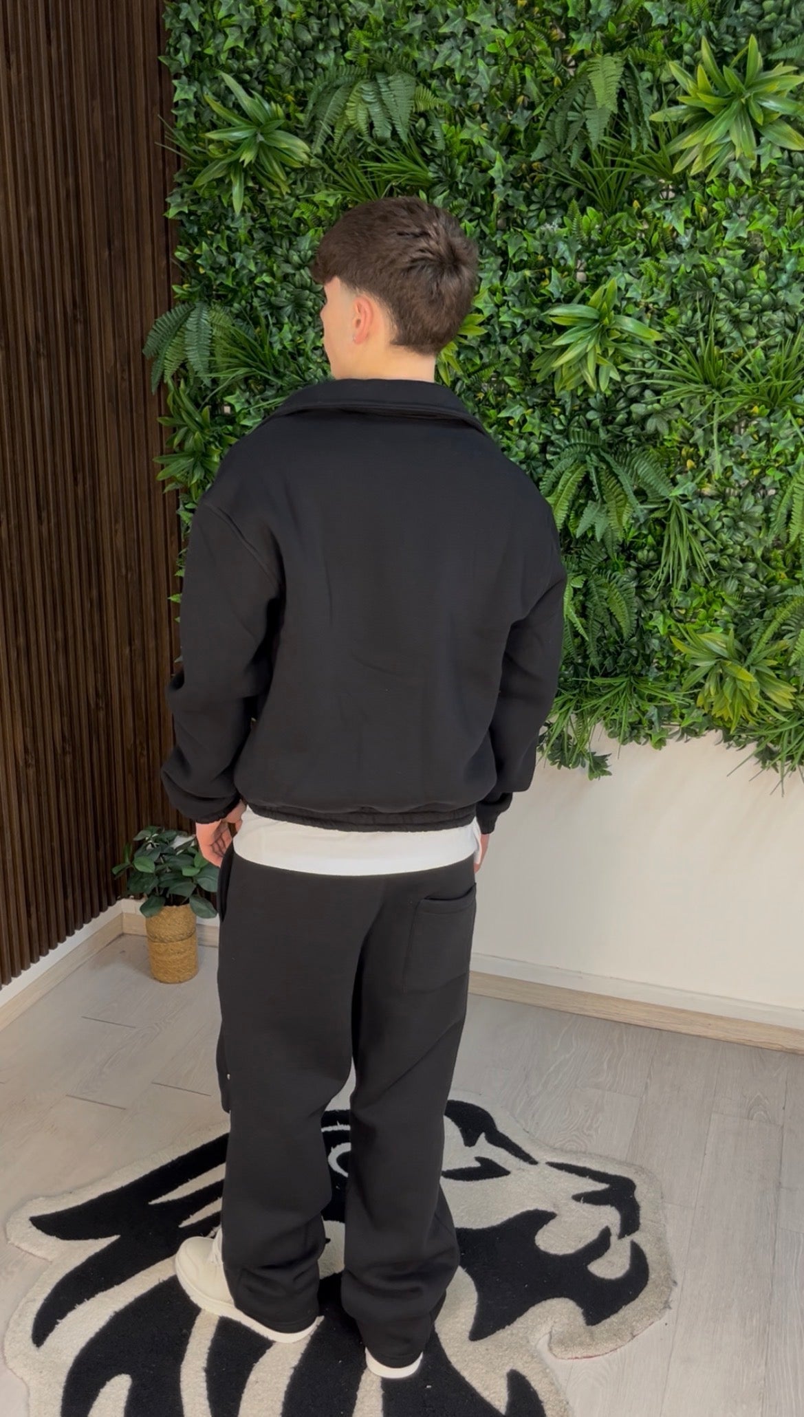 REFINED PANTS NERO