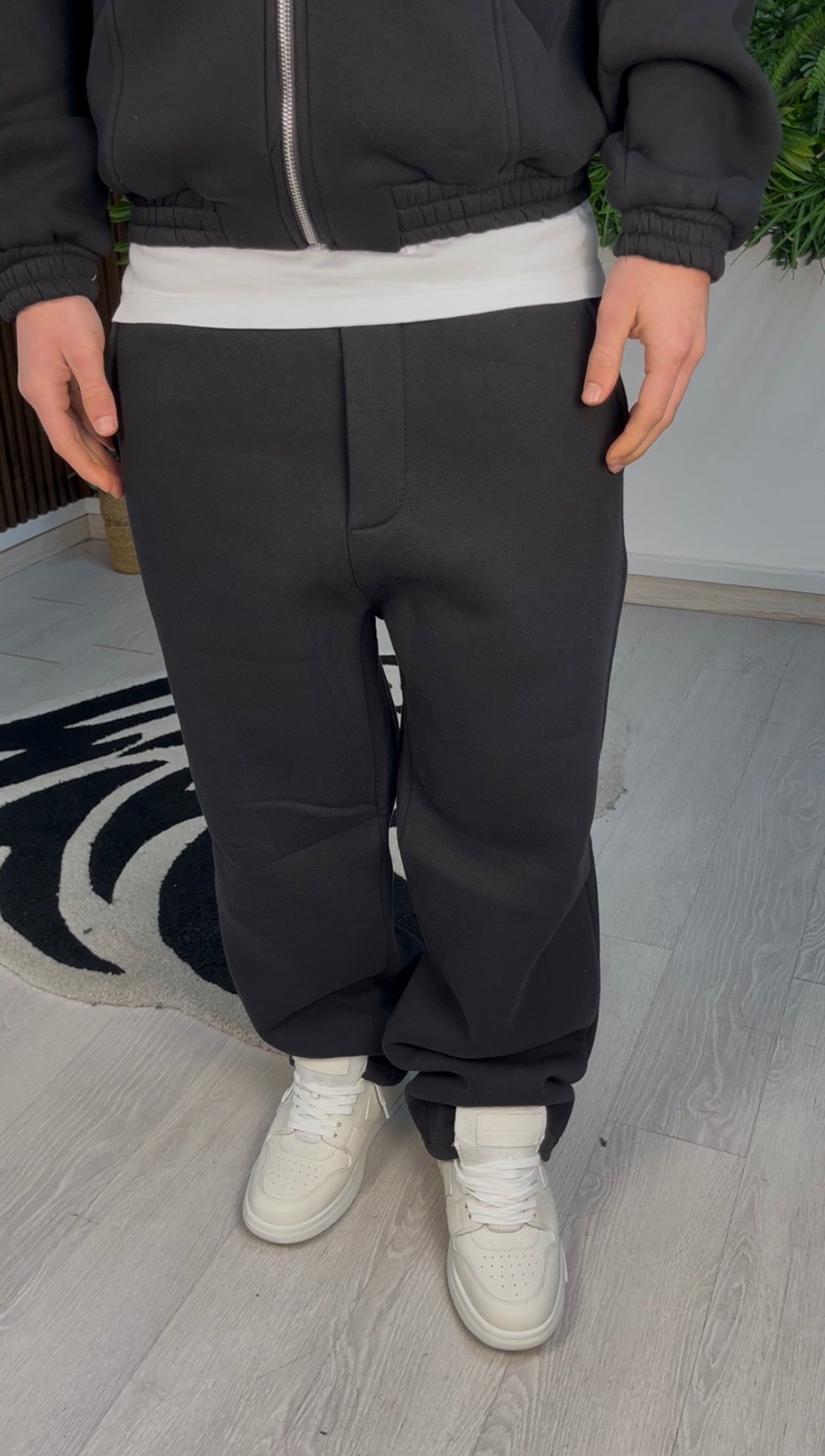 REFINED PANTS NERO