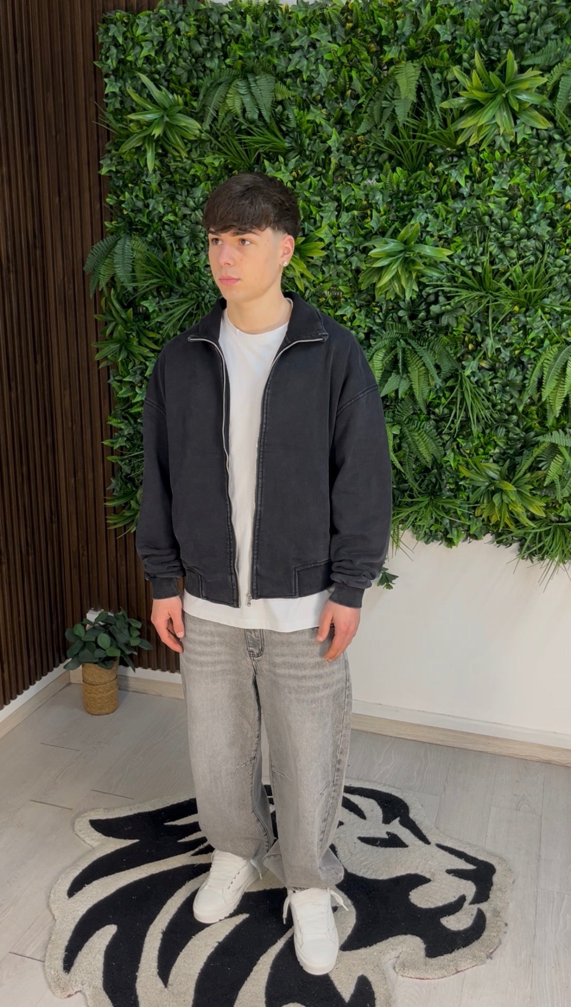 JEANS BALLOON GREY