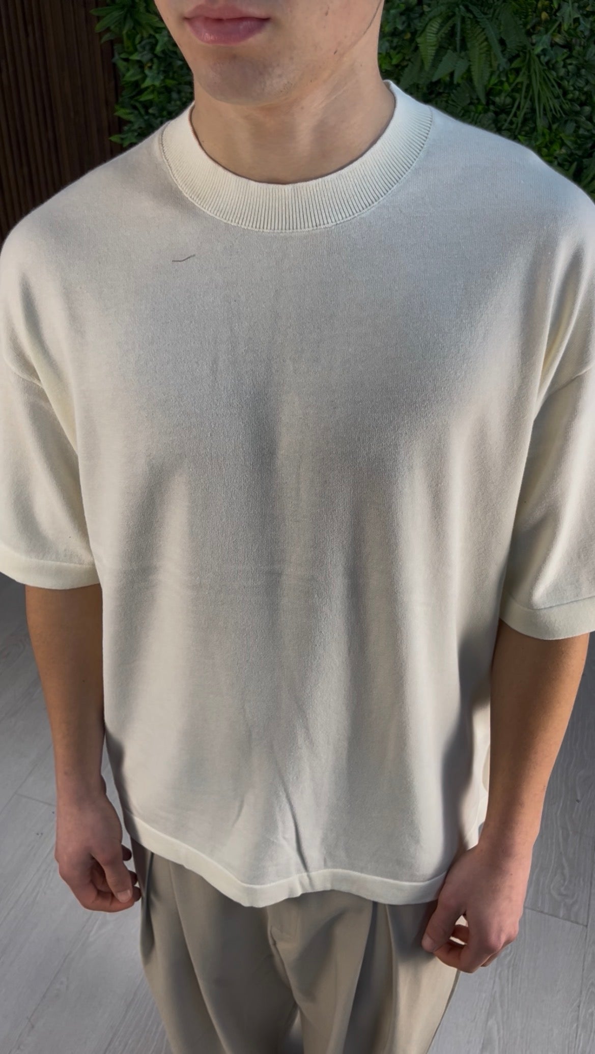 MAGLIA SOFT PANNA