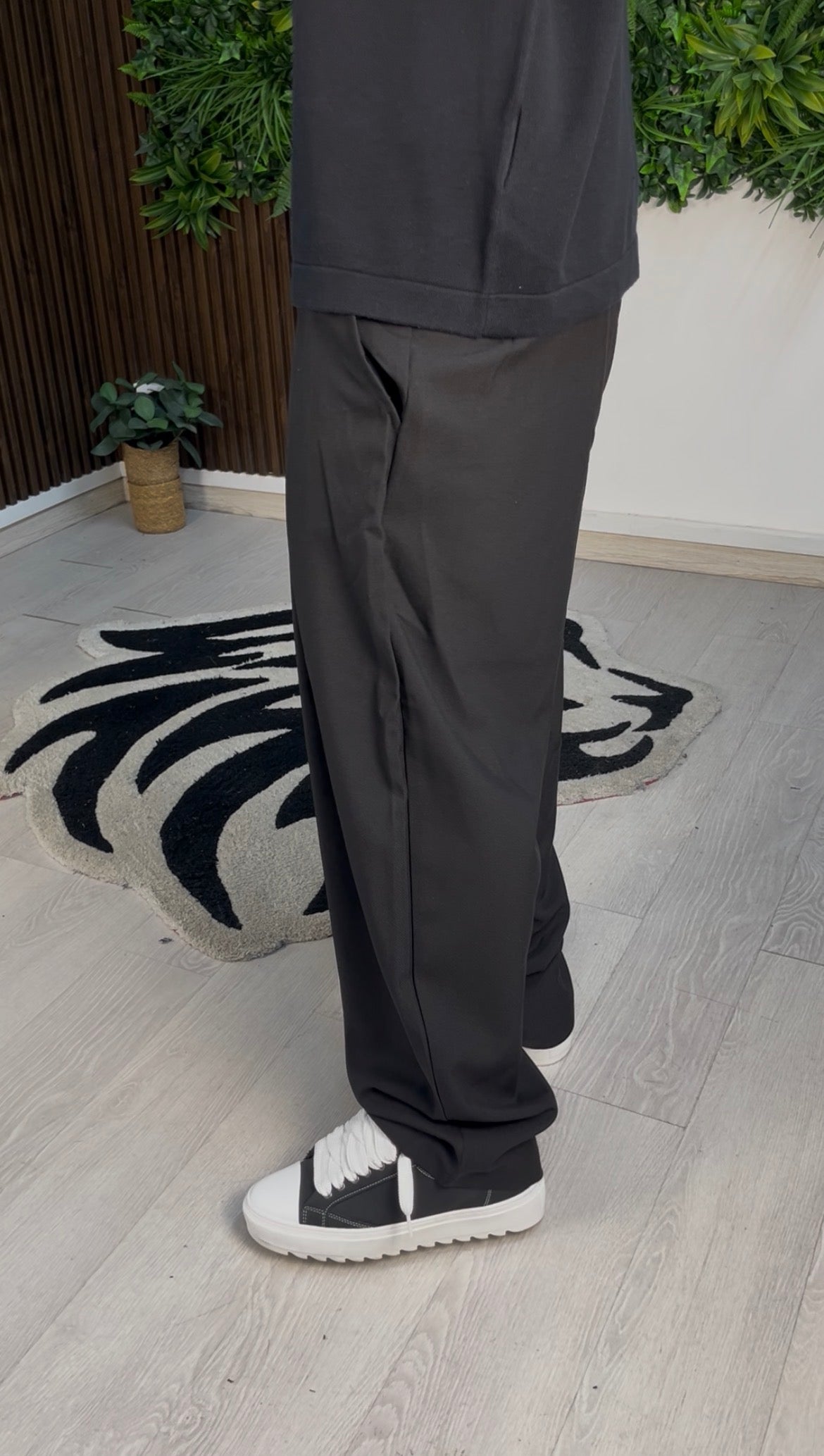 PANTALONE TAILORED NERO