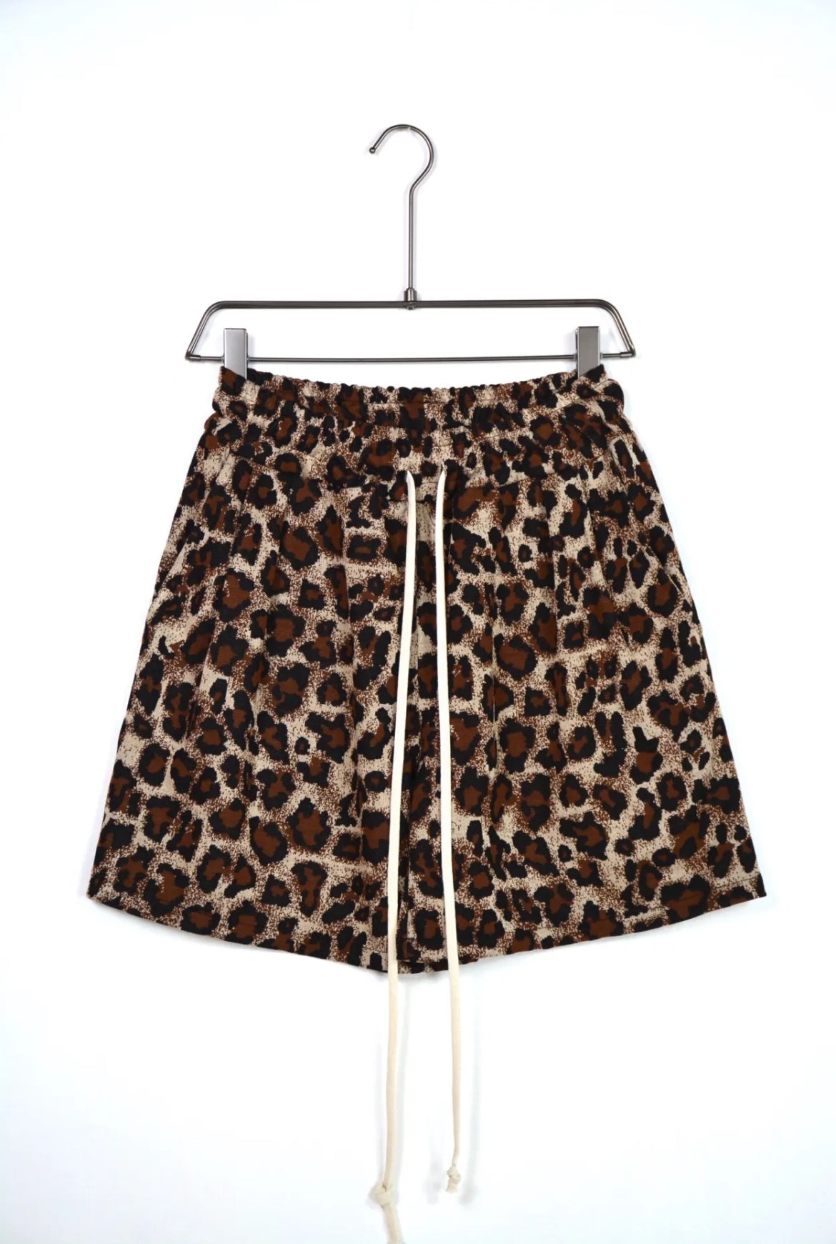 PANTALONCINO LEOPARDATO BEIGE
