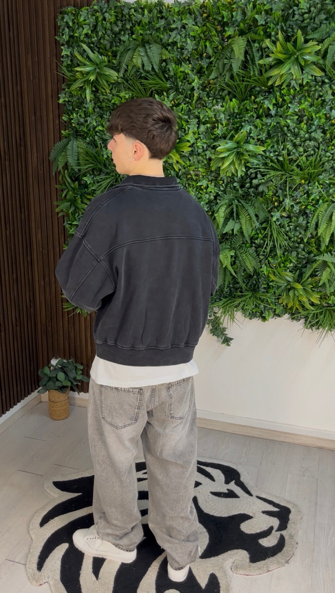 JEANS BALLOON GREY