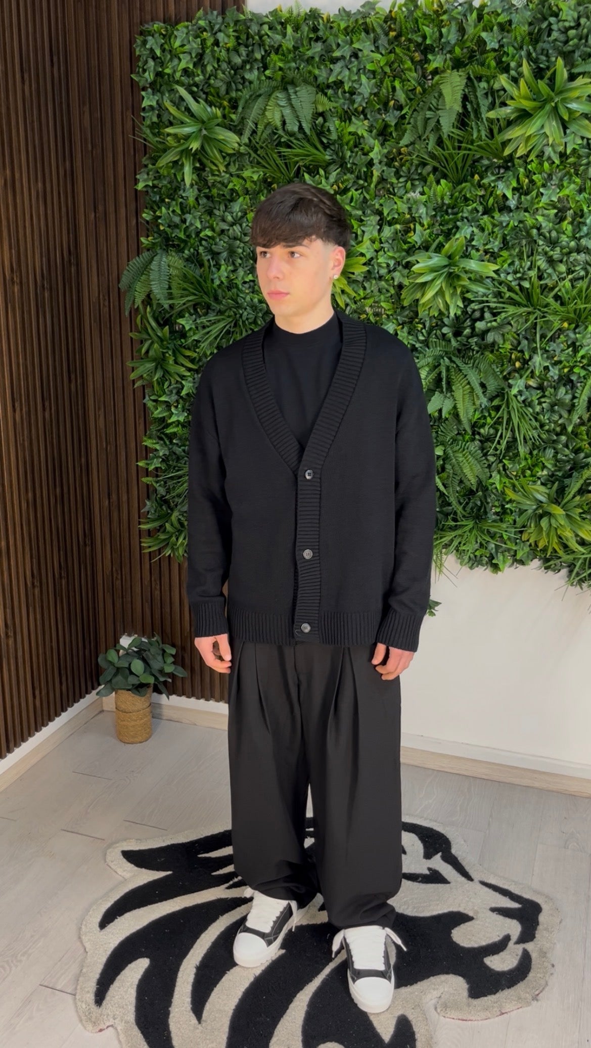 PANTALONE TAILORED NERO