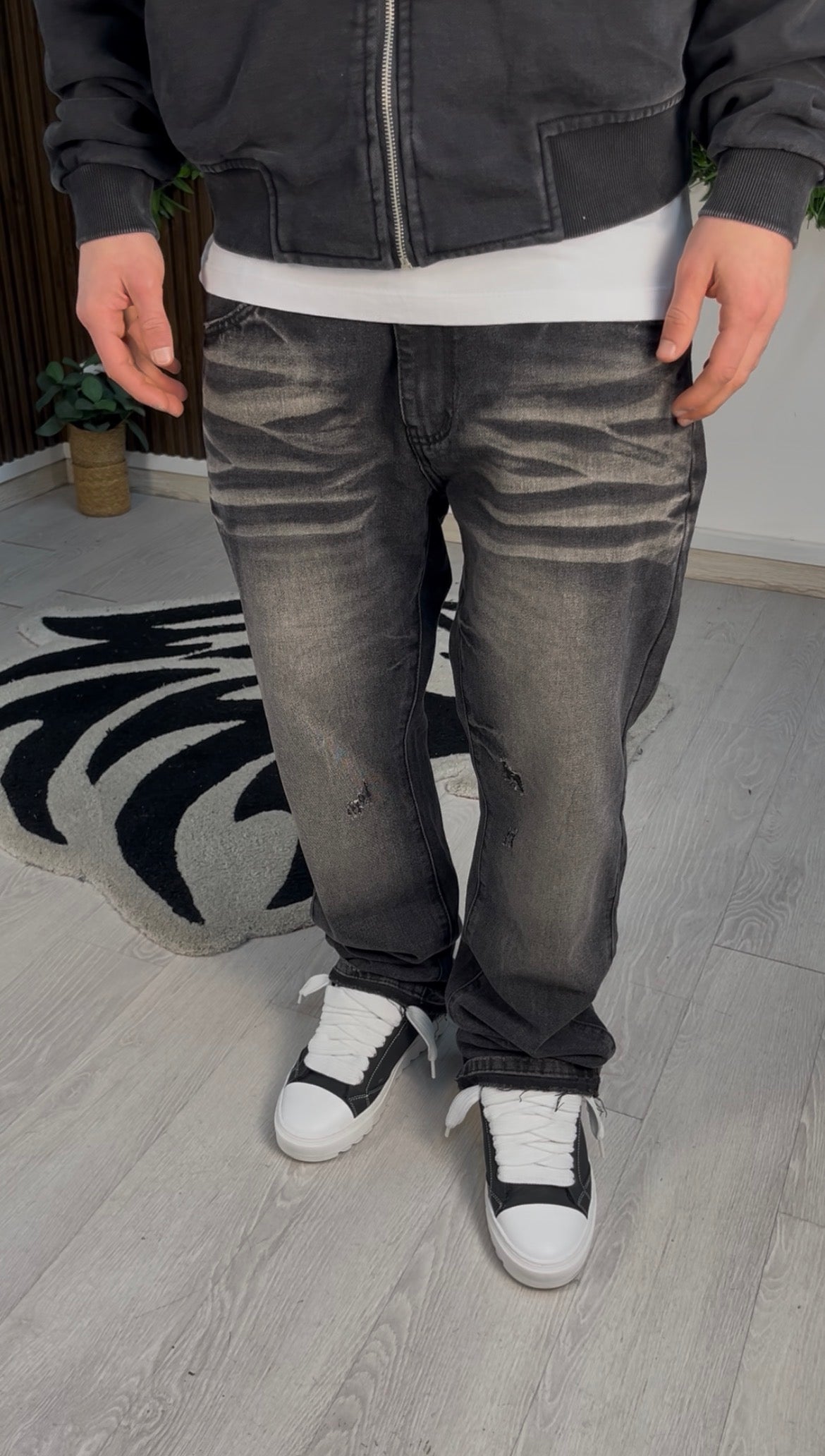 JEANS FLARE SMOKE