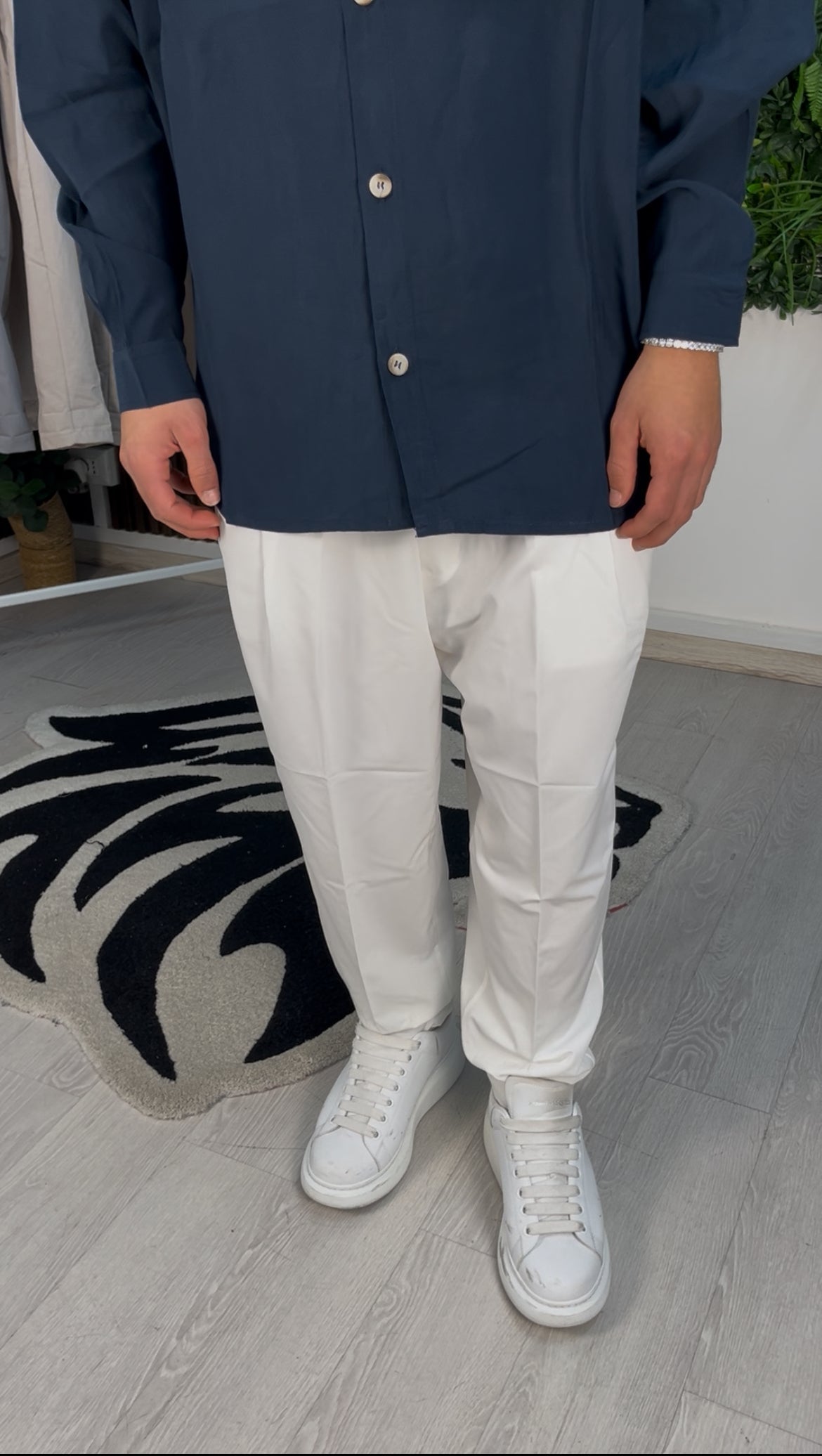 PANTALONE ELEGANT BIANCO