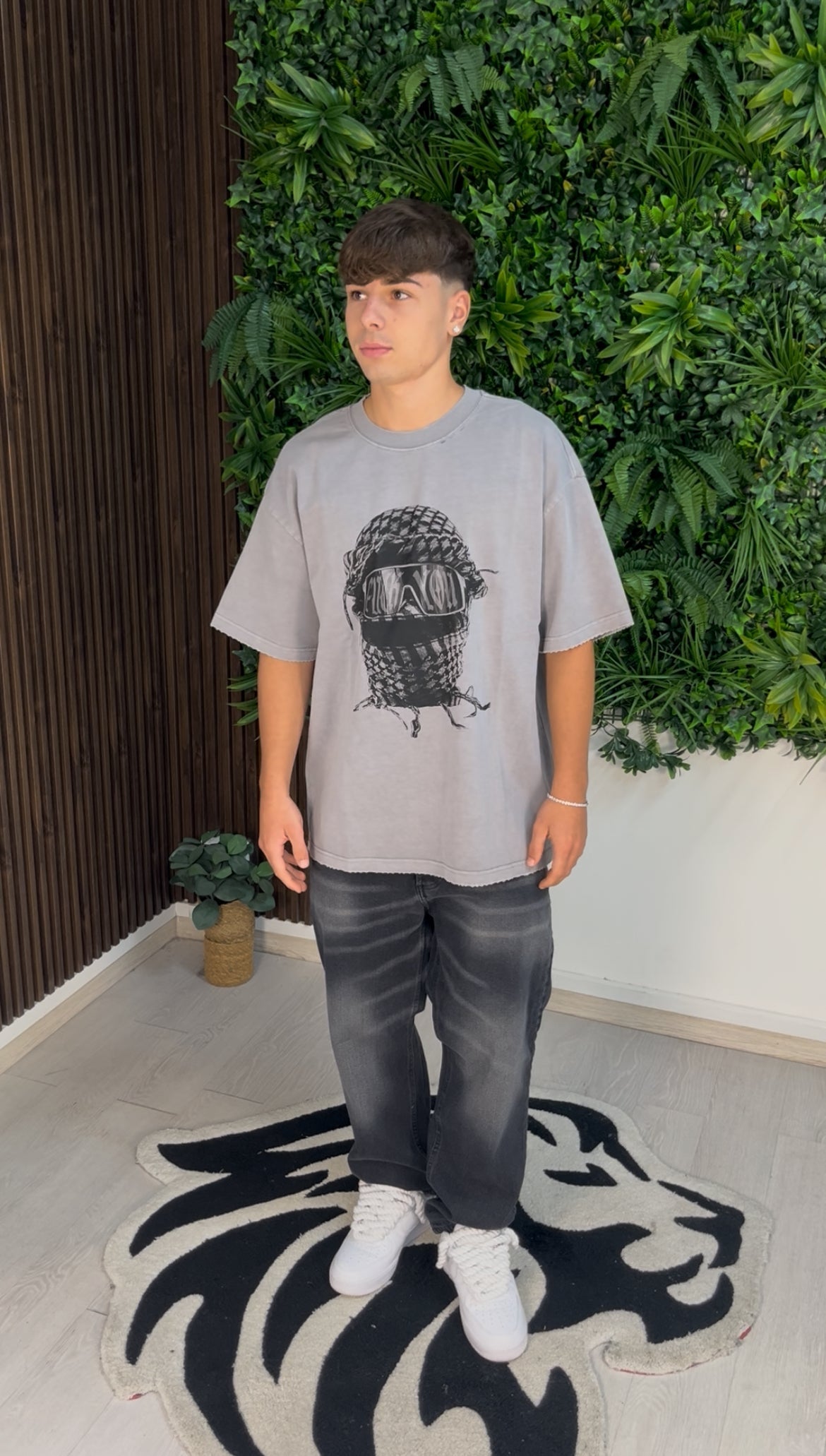 T-SHIRT BANDIT GRIGIA