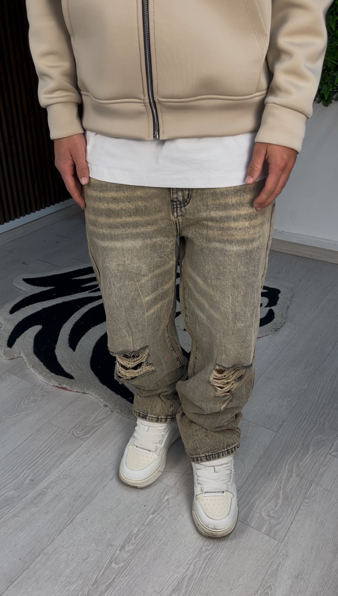 JEANS SUPER BAGGY DUST