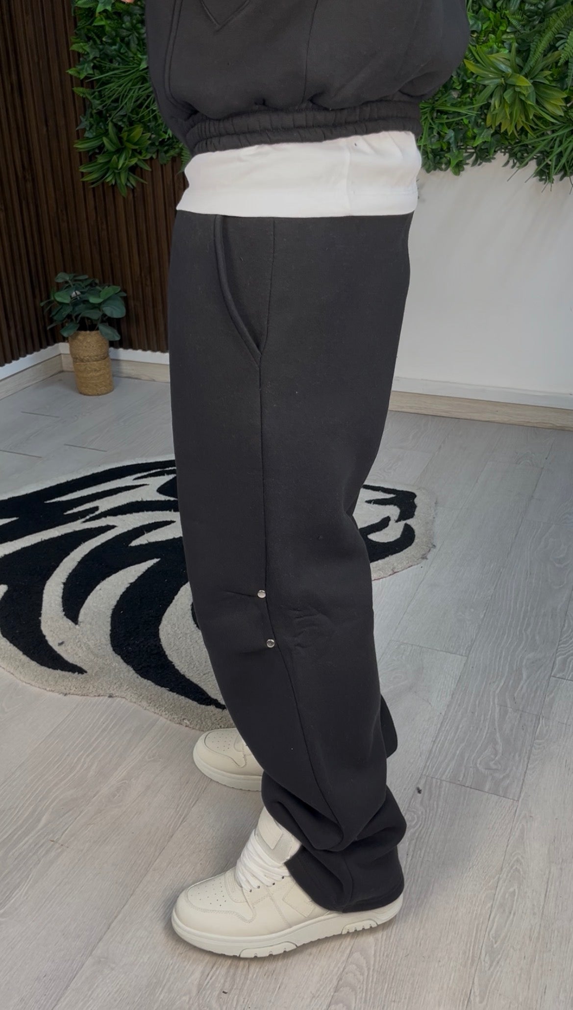 REFINED PANTS NERO