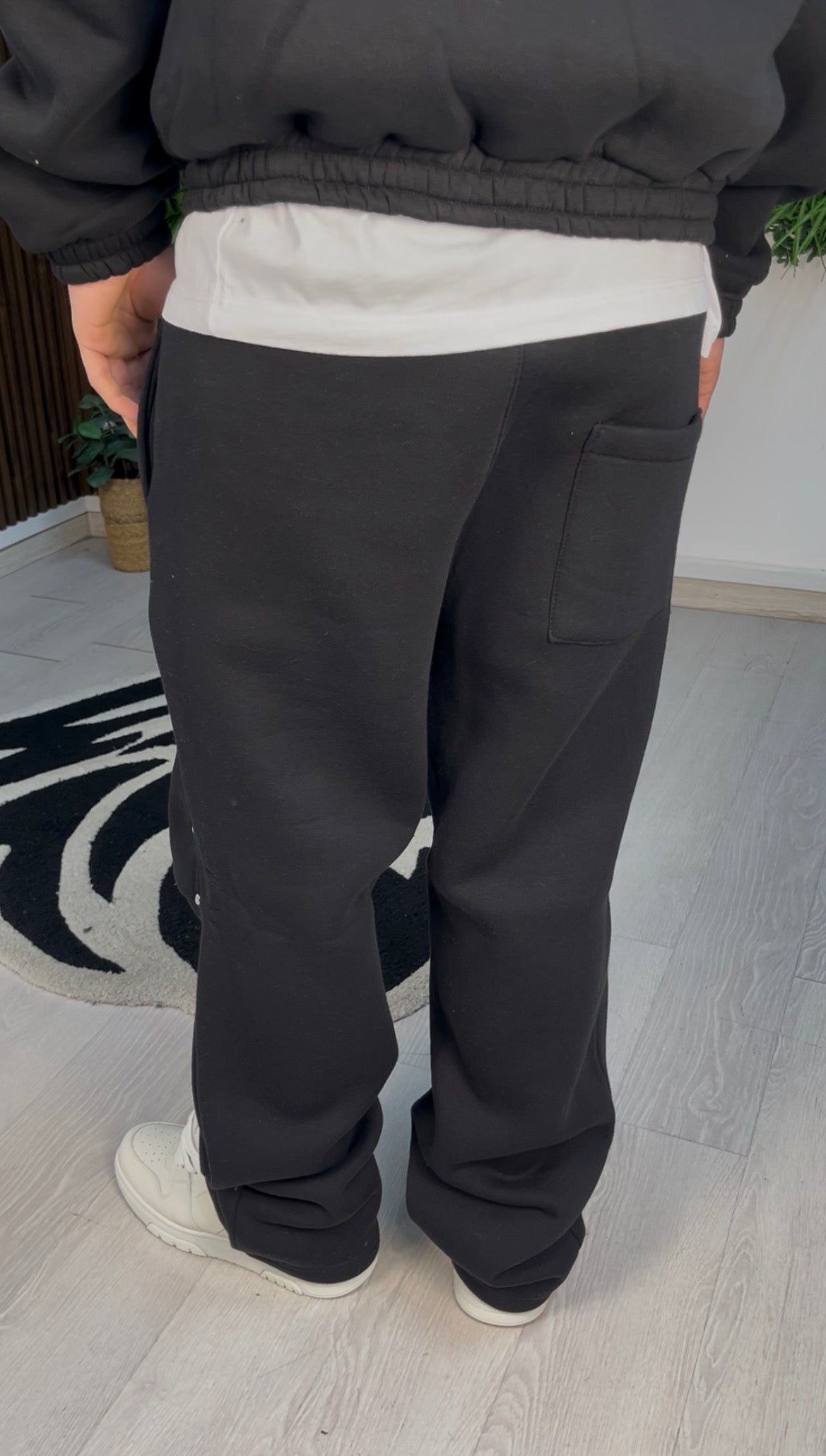 REFINED PANTS NERO