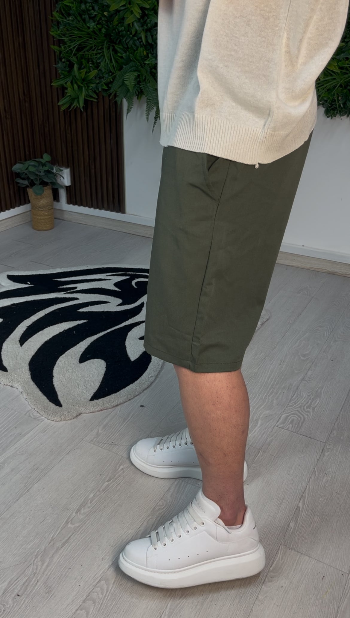 PANTALONE CORTO CLASSY VERDE MILITARE