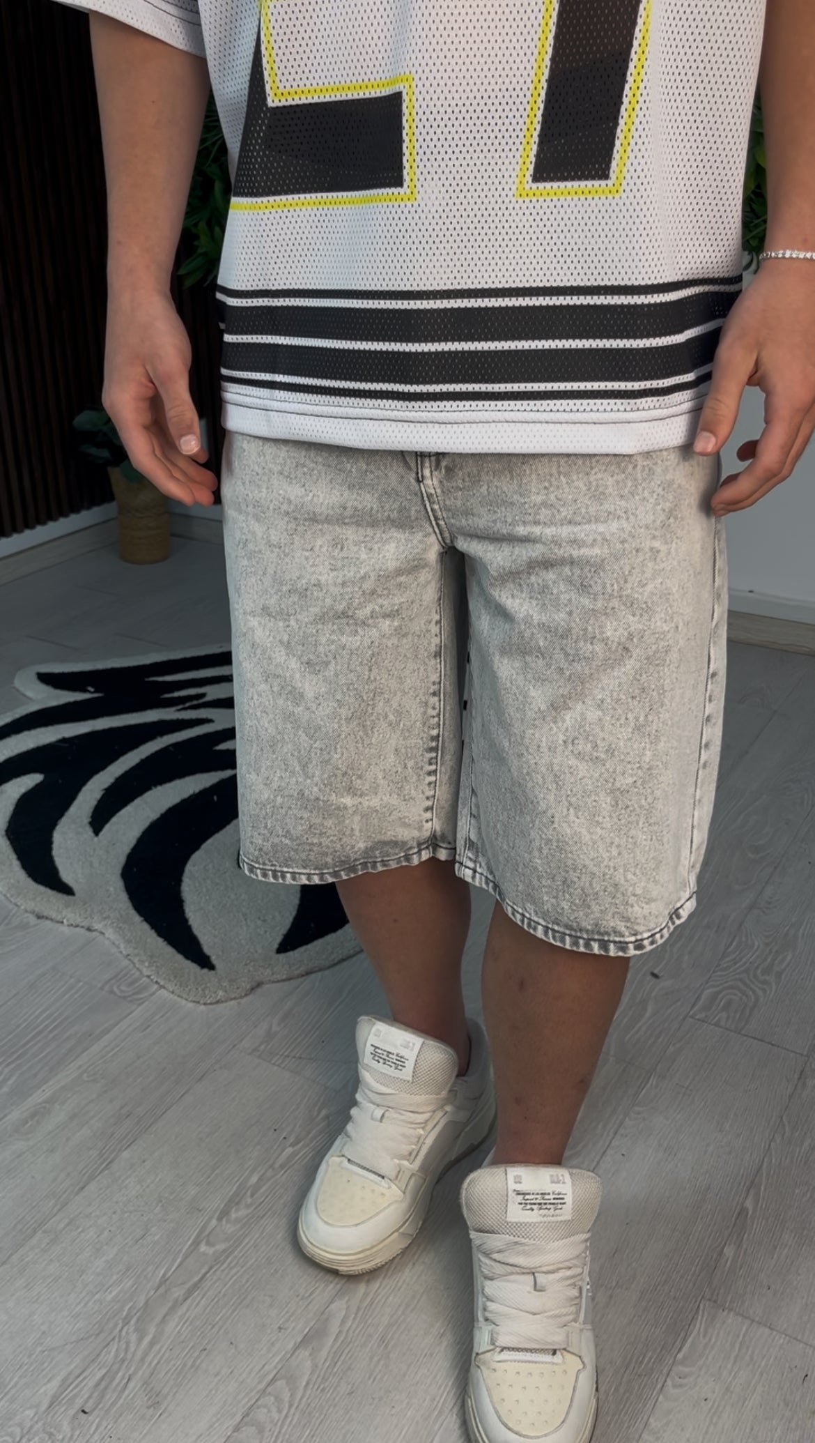 JORTS GRIGIO CHIARO