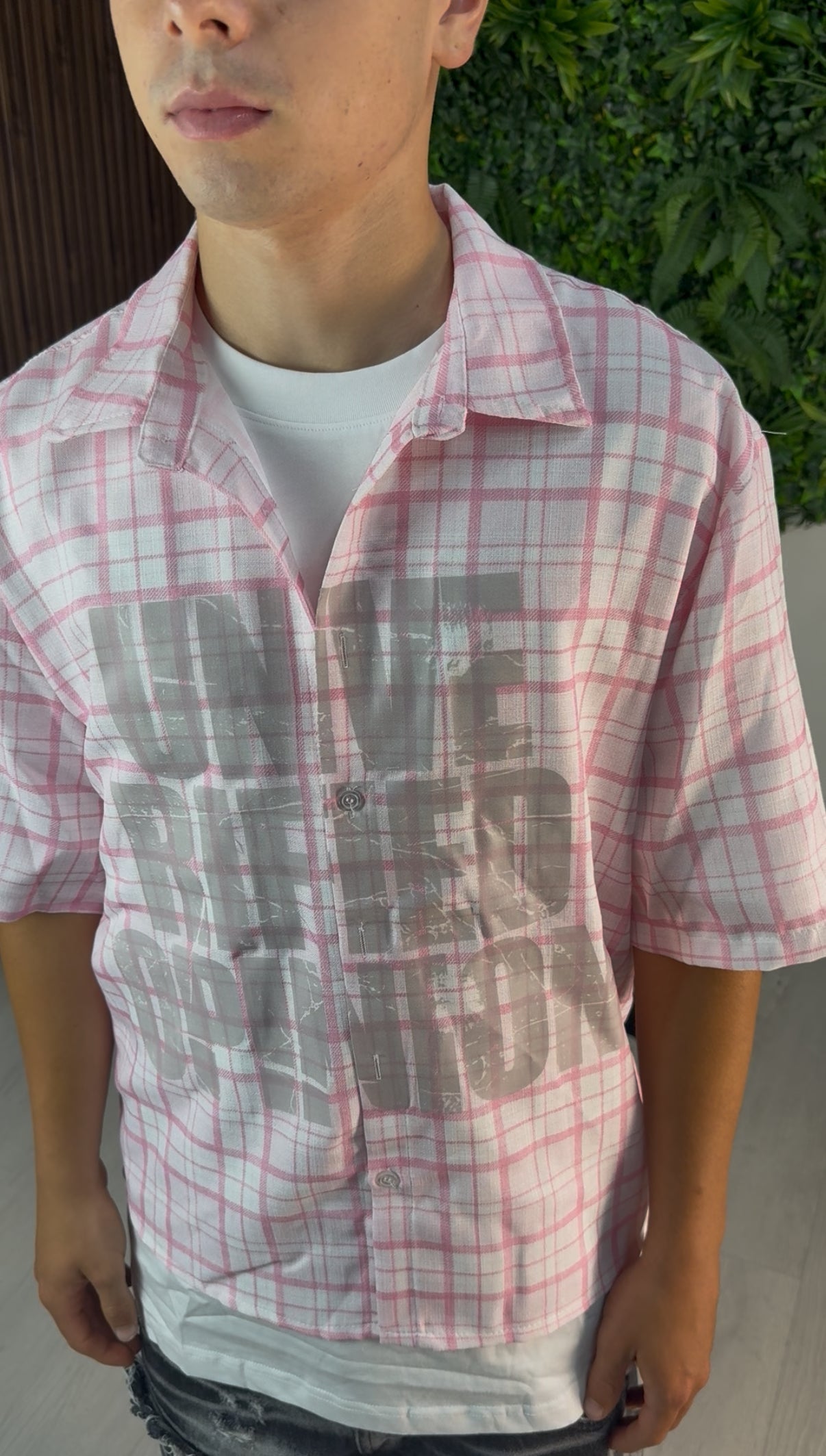 CAMICIA UNVERIFIED ROSA