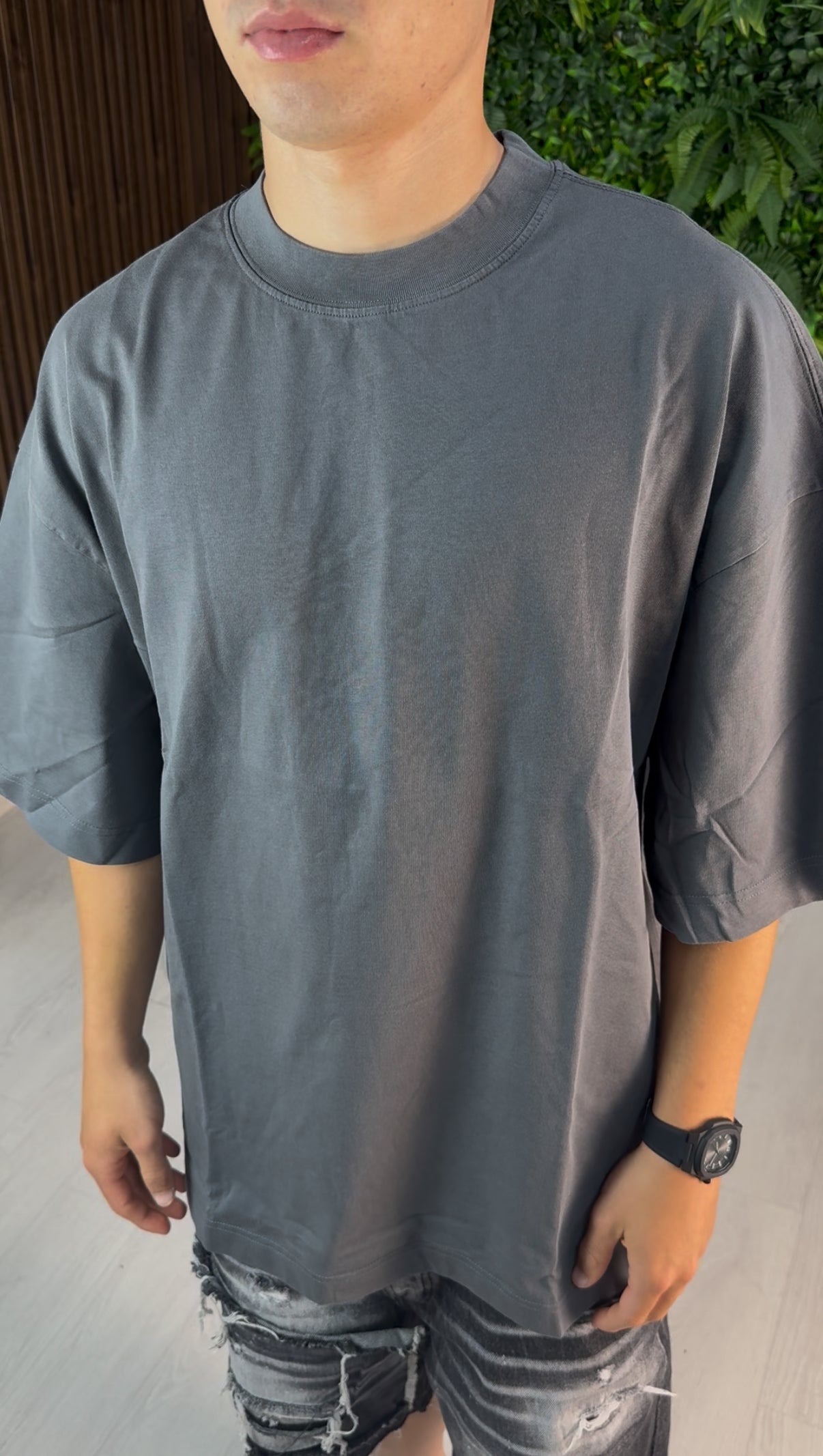 T-SHIRT OVER PIOMBO