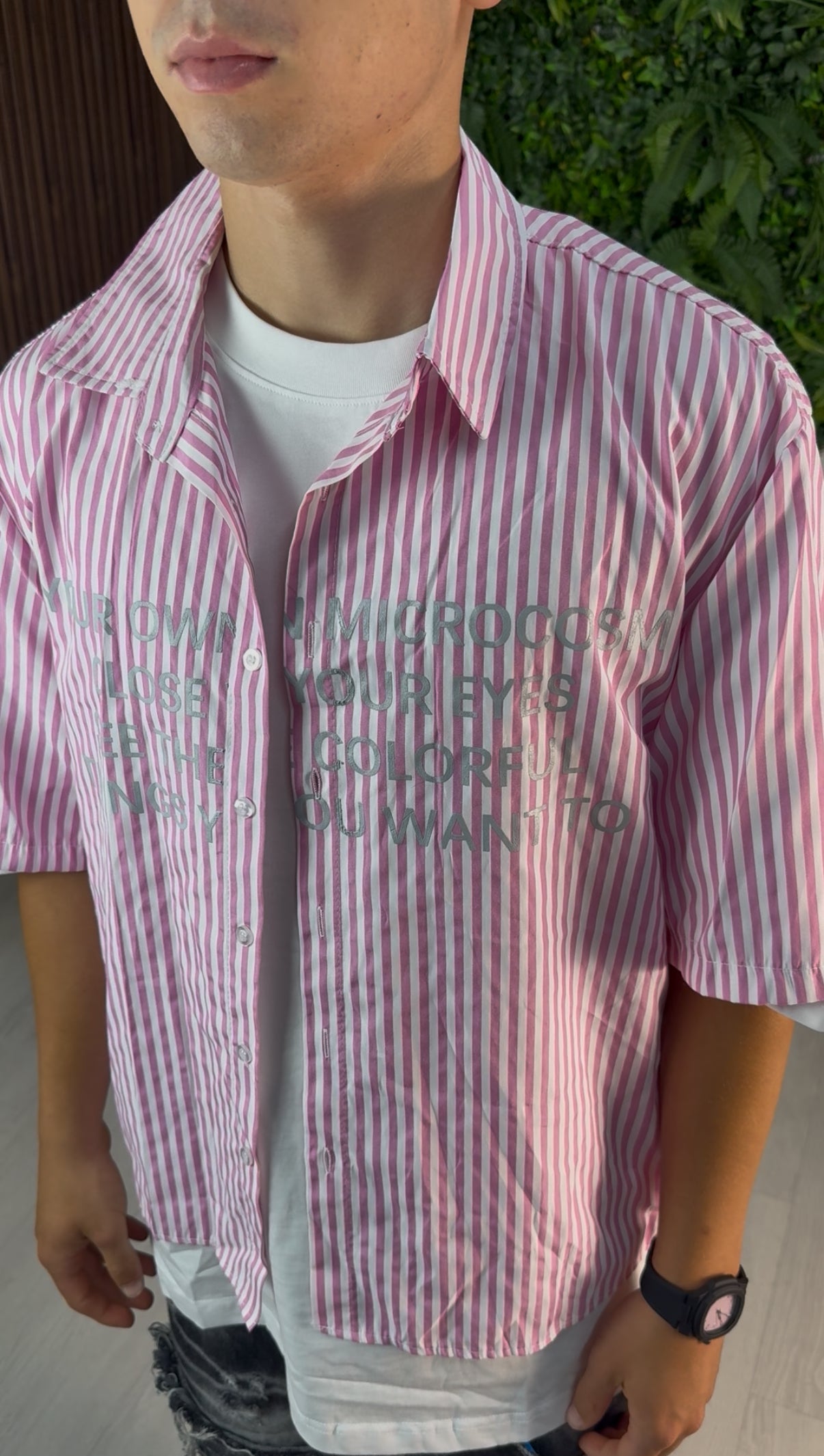 CAMICIA POSITANO ROSA