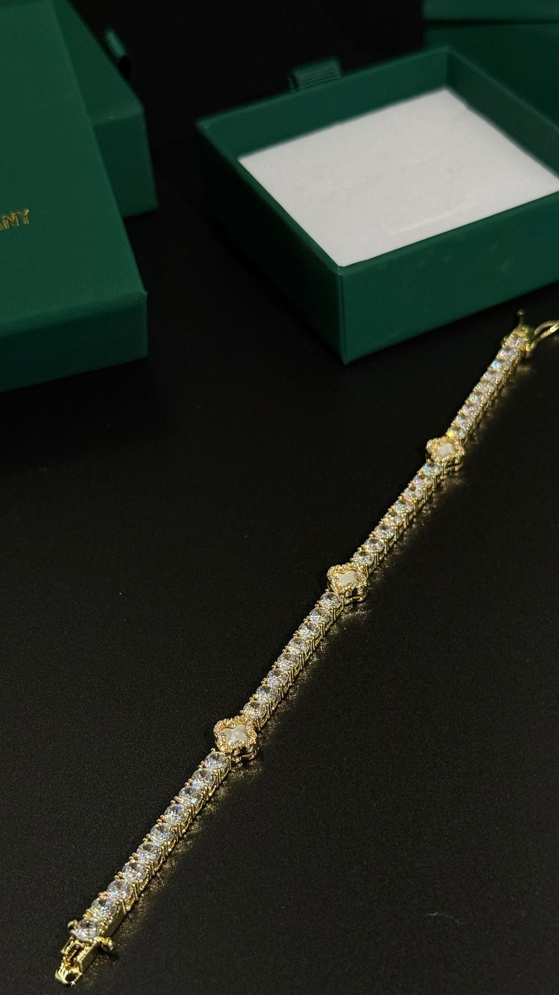 BRACCIALE DIAMOND EMPIRE ORO/BIANCO